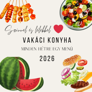 VAKÁCIÓ konyha 2026